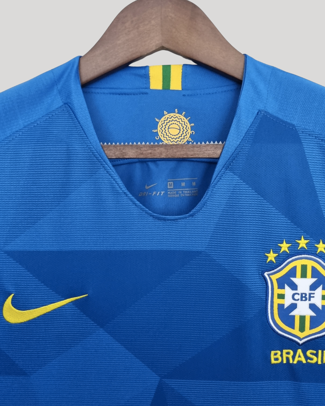 Brasil - Jersey Retro Visita Mundial Rusia 2018