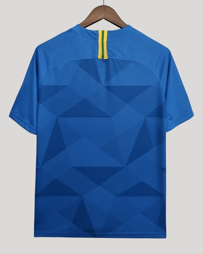 Brasil - Jersey Retro Visita Mundial Rusia 2018